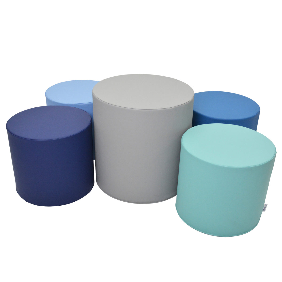 5-Piece Foam Ottoman Seating Set, view 12
