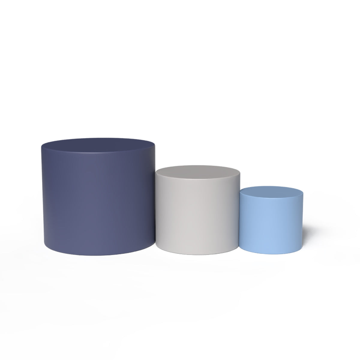 Three-Size Foam Ottoman Set, view 12