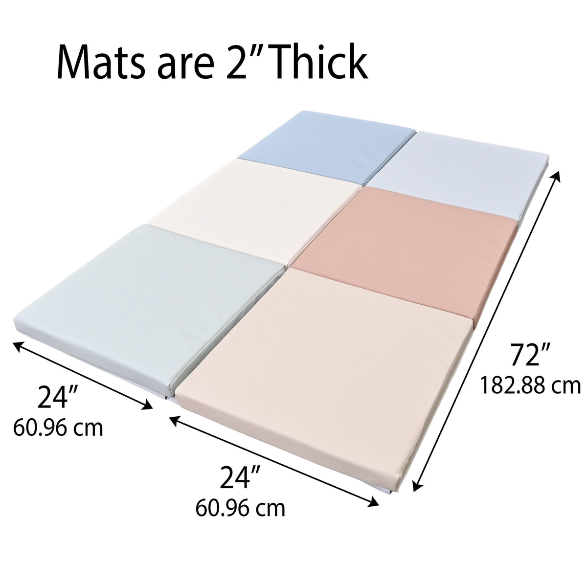 Folding Tent and Tunnel Activity Mats, Set of 2, view 9