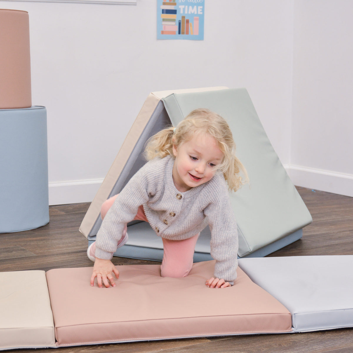 Folding Tent and Tunnel Activity Mats, Set of 2, view 3