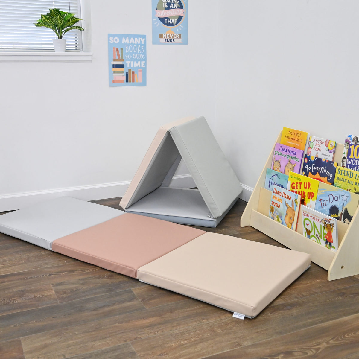 Folding Tent and Tunnel Activity Mats, Set of 2, view 2
