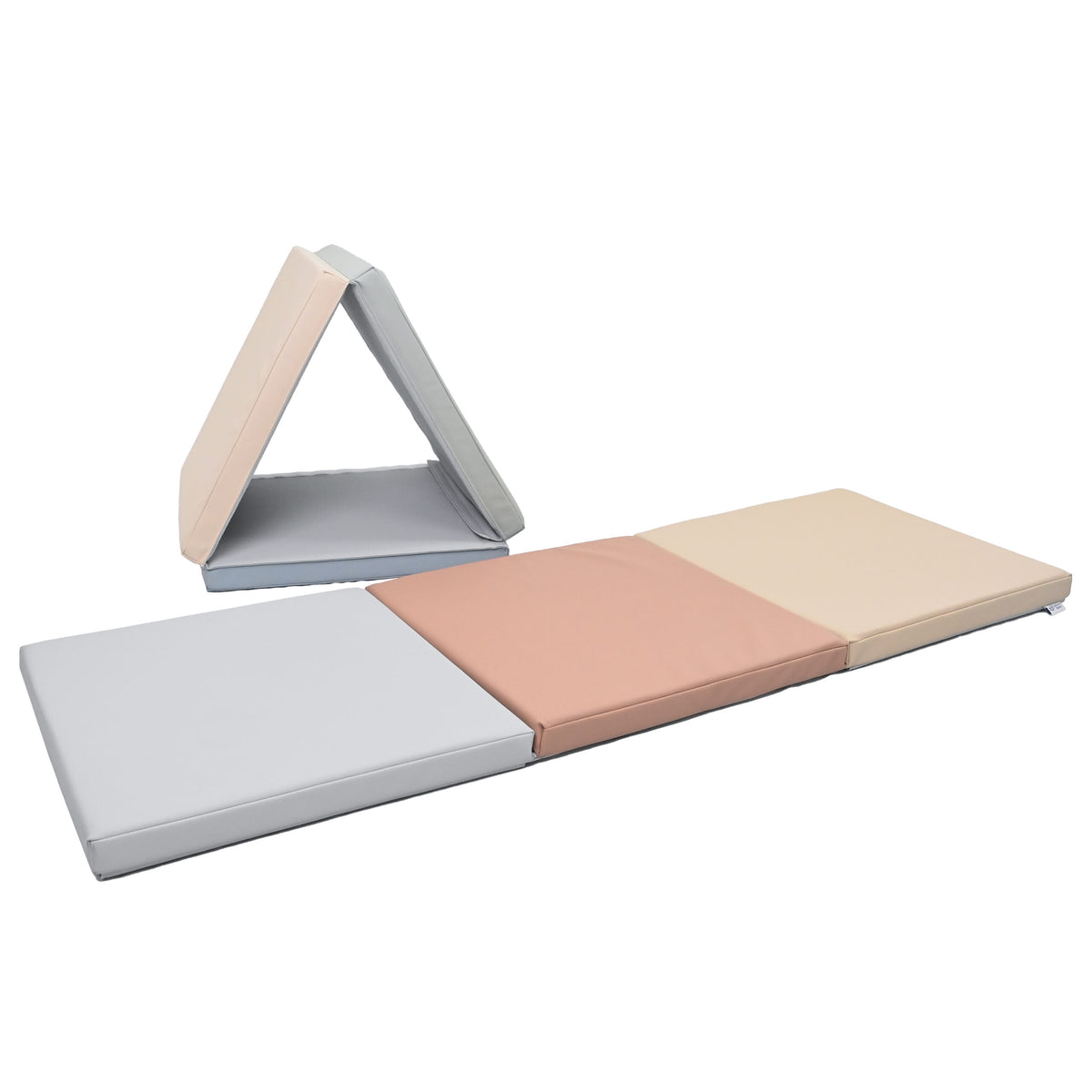 Folding Tent and Tunnel Activity Mats, Set of 2