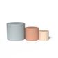 Three-Size Foam Ottoman Set