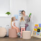 Three-Size Foam Ottoman Set, view 2