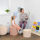 Three-Size Foam Ottoman Set, view 3