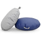 18" Round Floor Poufs with Handles – Set of 2, view 13
