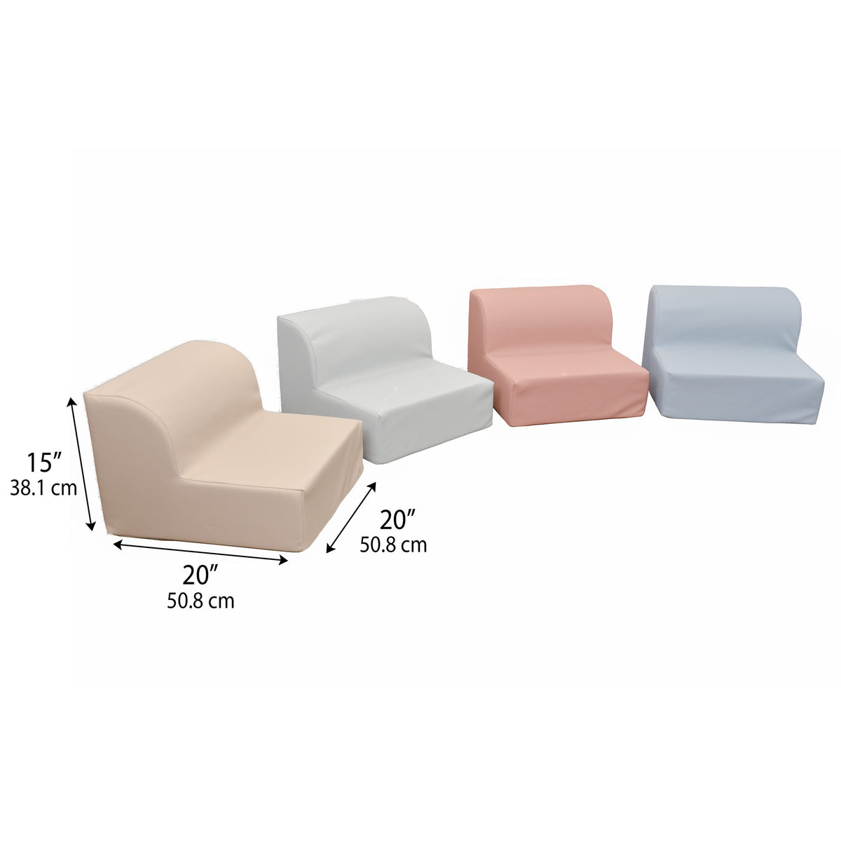 Foam Reading Loungers, Set of 4, view 9