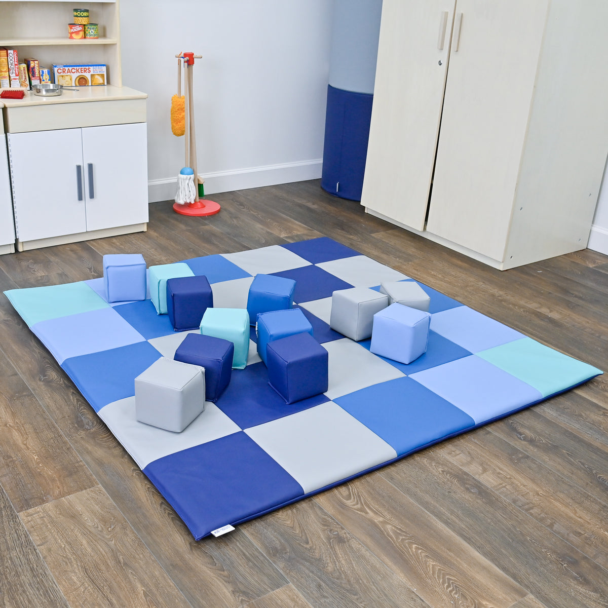 Patchwork Crawling Mat for Infants and Toddlers, view 12