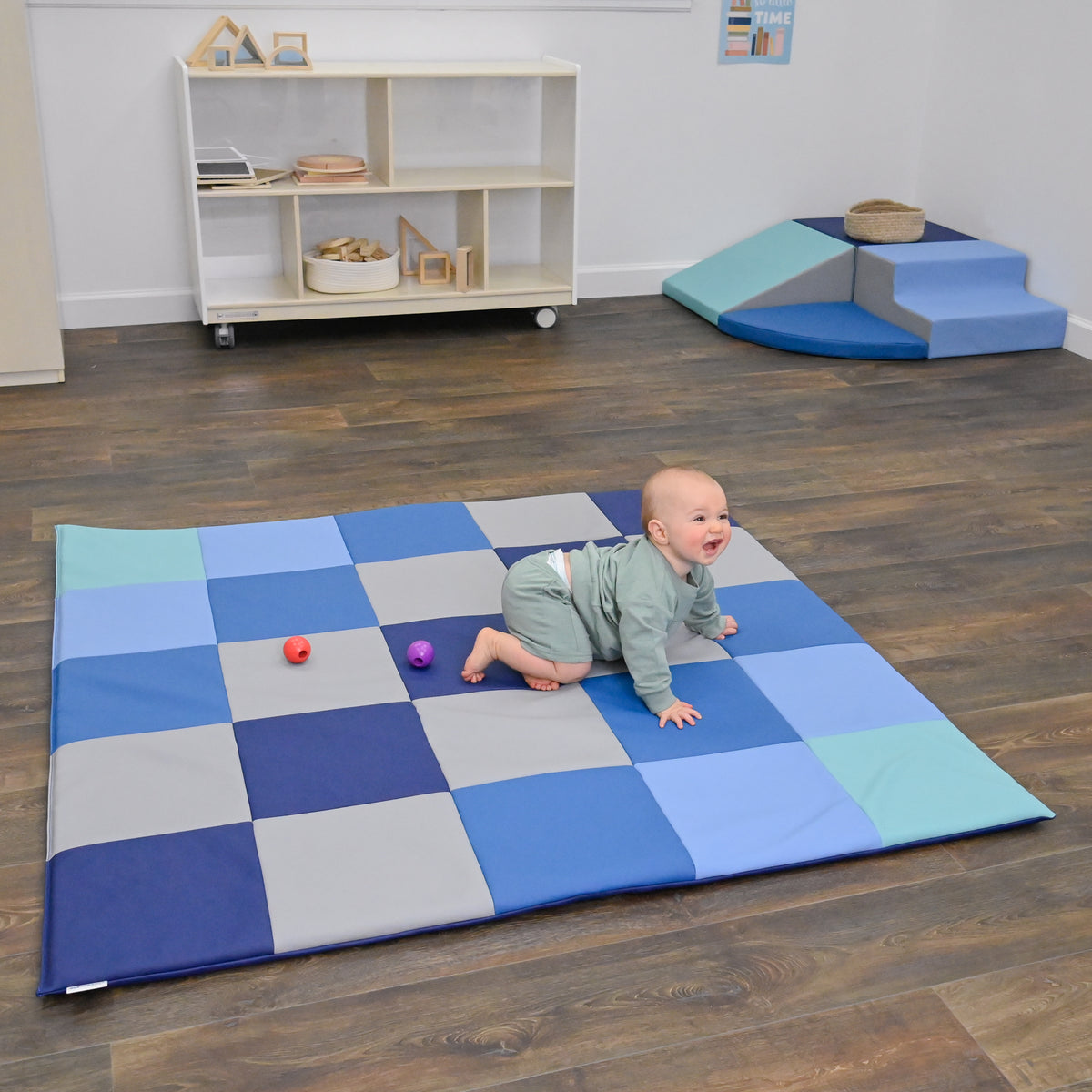 Patchwork Crawling Mat for Infants and Toddlers, view 10