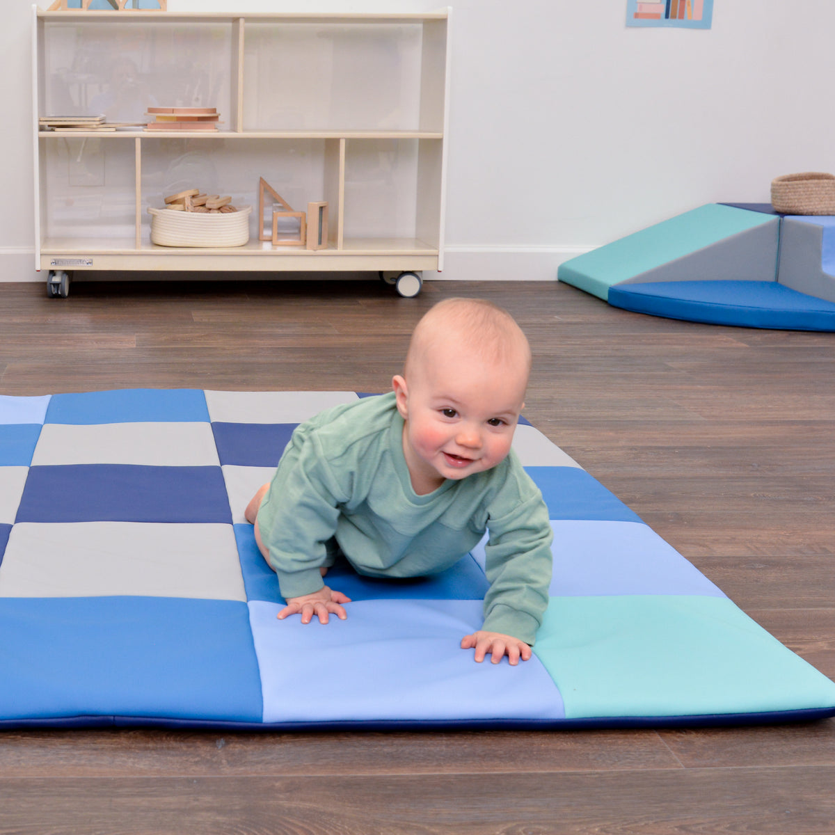 Patchwork Crawling Mat for Infants and Toddlers, view 8