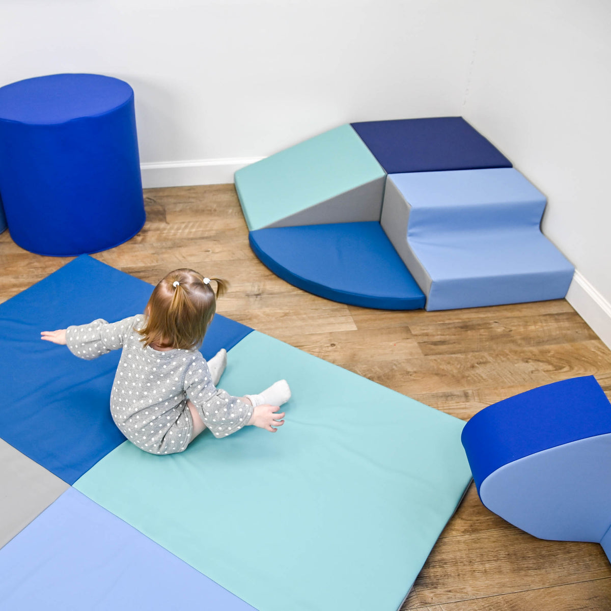 Reversible Four Square Activity Mat, 5' x 5', view 9