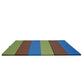 Folding Foam Gym Mat – Woodland / 4' x 6'