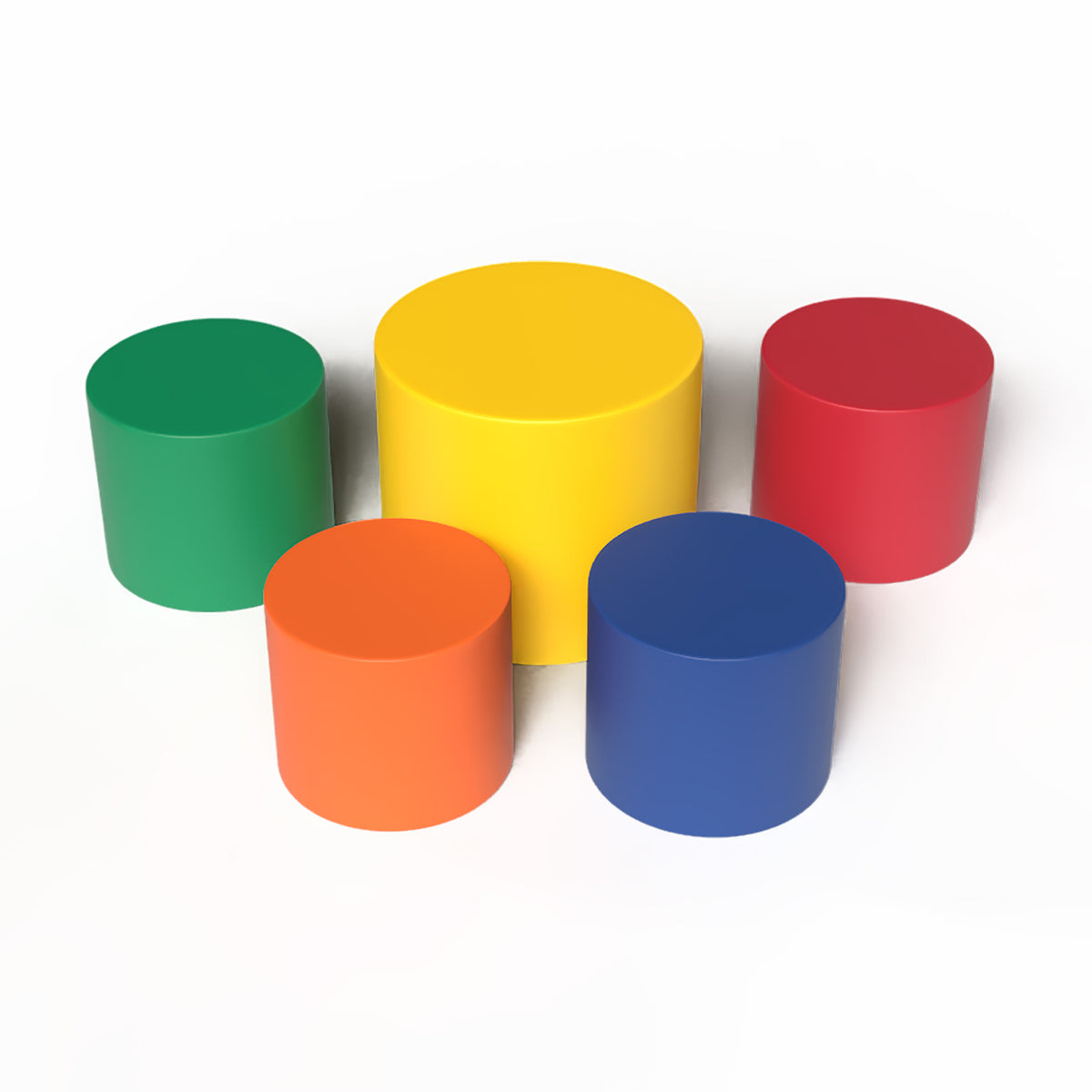 5-Piece Foam Ottoman Seating Set, view 7