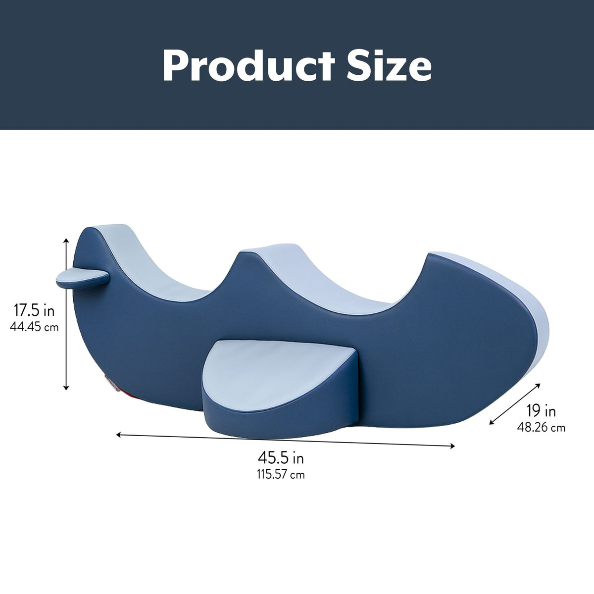 Double Airplane Foam Rocker for Two Toddlers, view 2