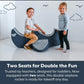 Double Airplane Foam Rocker for Two Toddlers, view 3