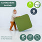 5-Piece Modular Foam Ottoman Seating Set, Woodland, view 4