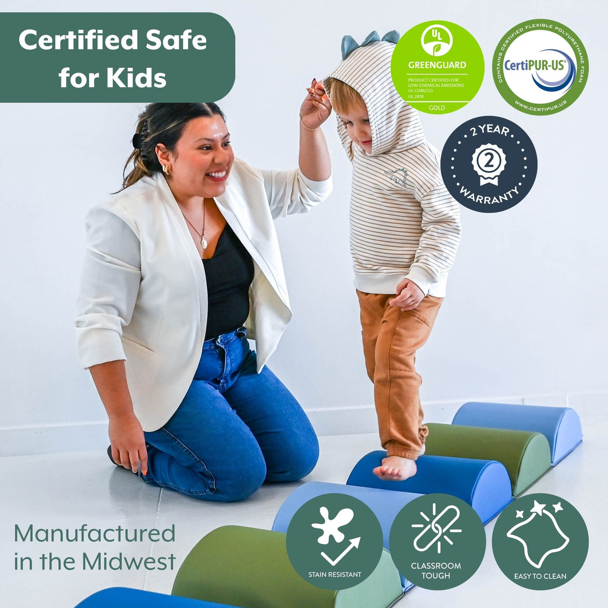 Soft Foam Sensory Path – Woodland, view 5