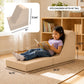Folding Toddler Foam Lounger – Sand, view 2