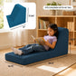 Folding Toddler Foam Lounger – Deep Water, view 2
