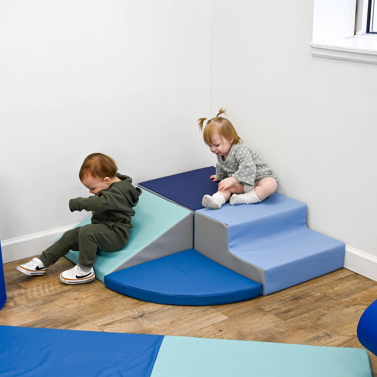 Four-Piece Toddler Corner Climber Set, view 8