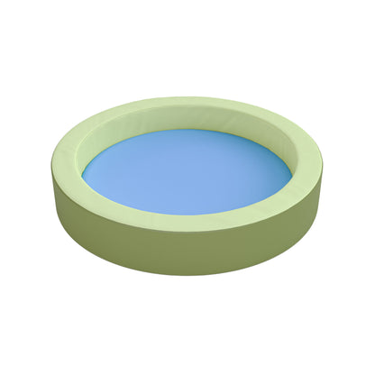 Round Toddler Soft Play Ring with 2" Mat – Woodland