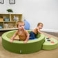 Turtle Soft Play Ring for Toddlers with 2" Mat, view 8