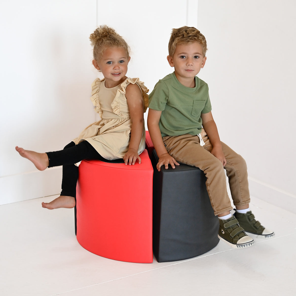 5-in-1 Ladybug Soft Play Climber with Hidden Ball Pit, view 5