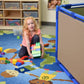 Rectangle Portable Classroom Room Divider Panel, view 4