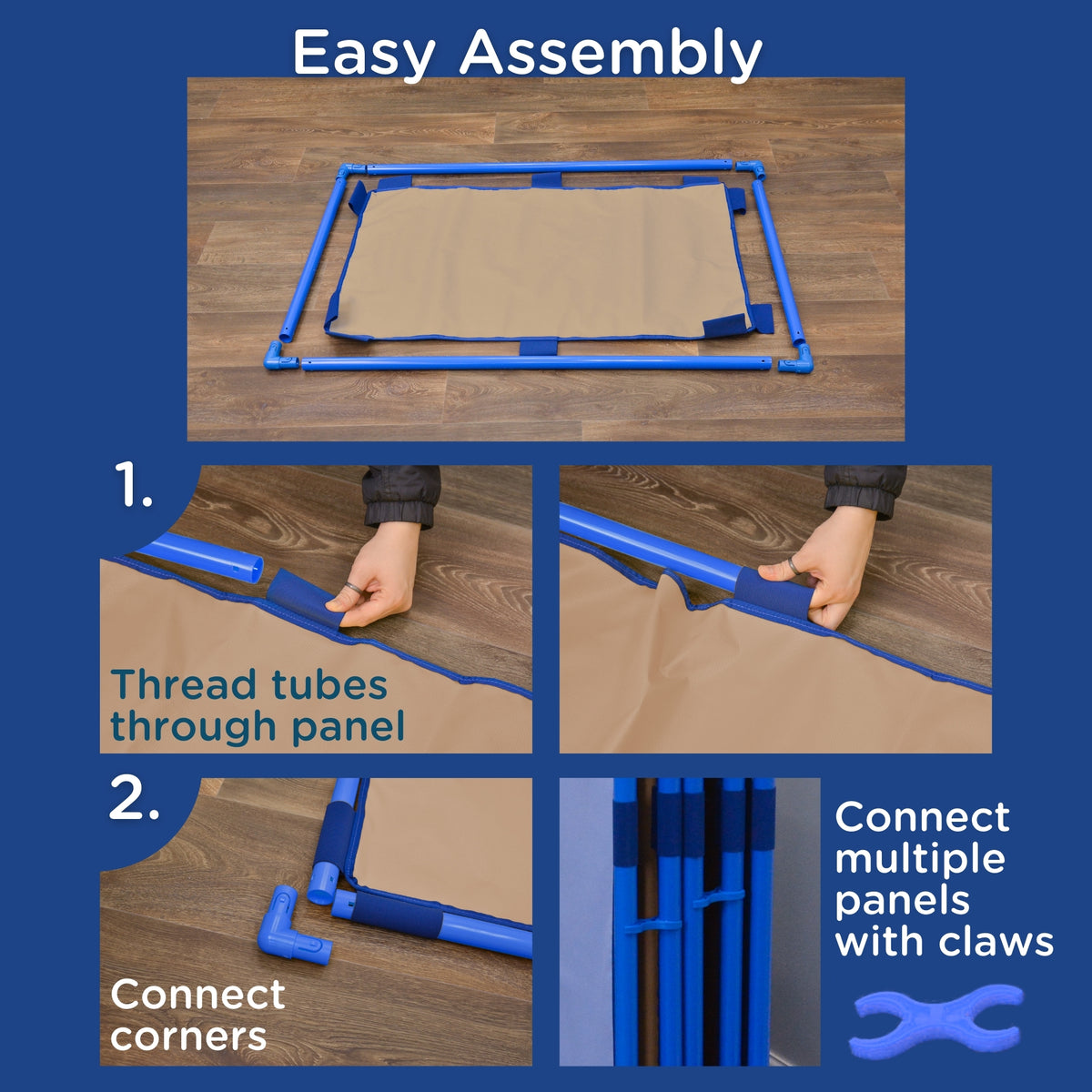 Rectangle Portable Classroom Room Divider Panel, view 7