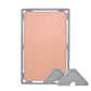Rectangle Portable Classroom Room Divider Panel, Clay / Single / With Support Feet