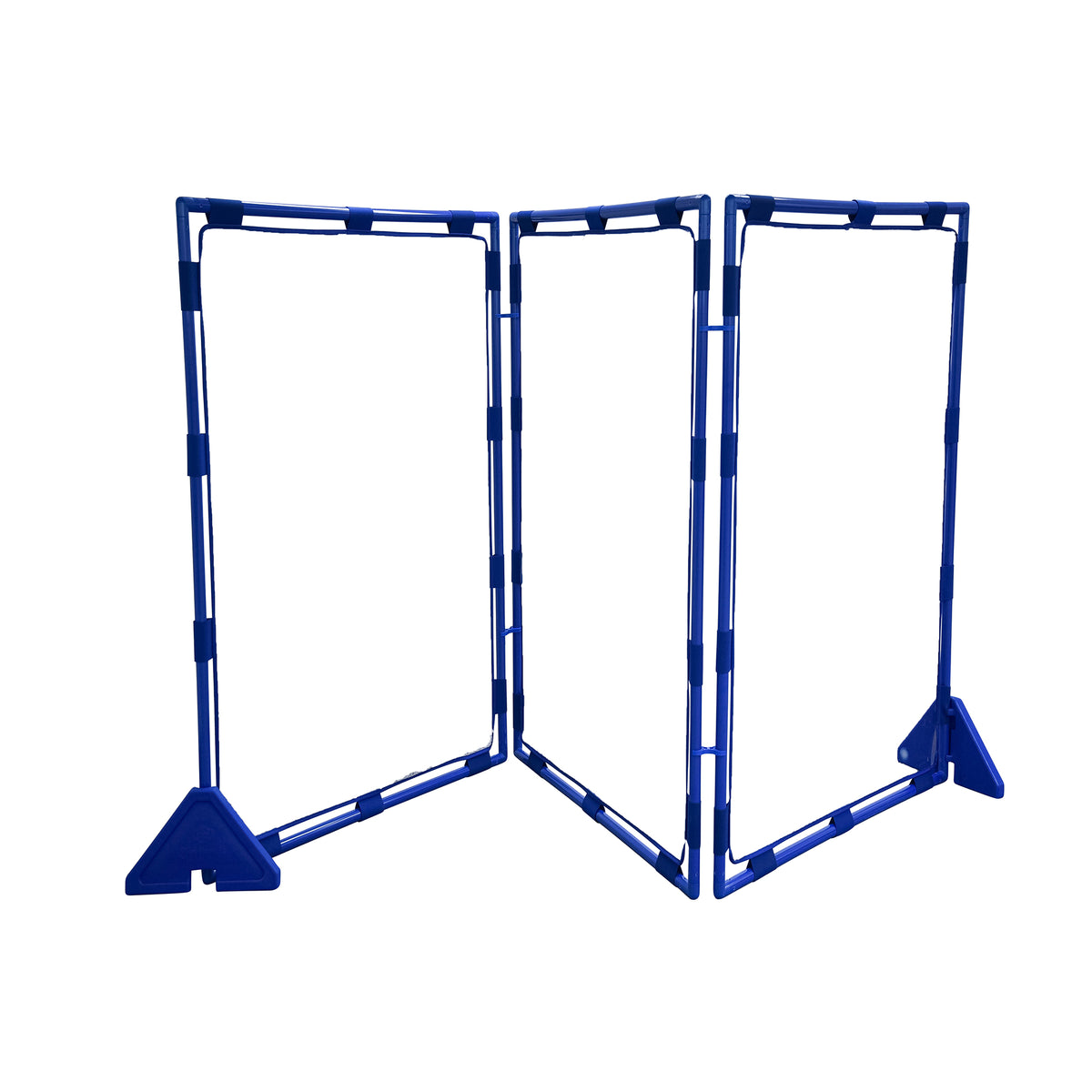 Rectangle Portable Classroom Room Divider Panel, Clear / Set of 3 / Complete Set