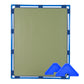Large Rectangle Portable Classroom Room Divider Panel, Sage / Single / With Support Feet