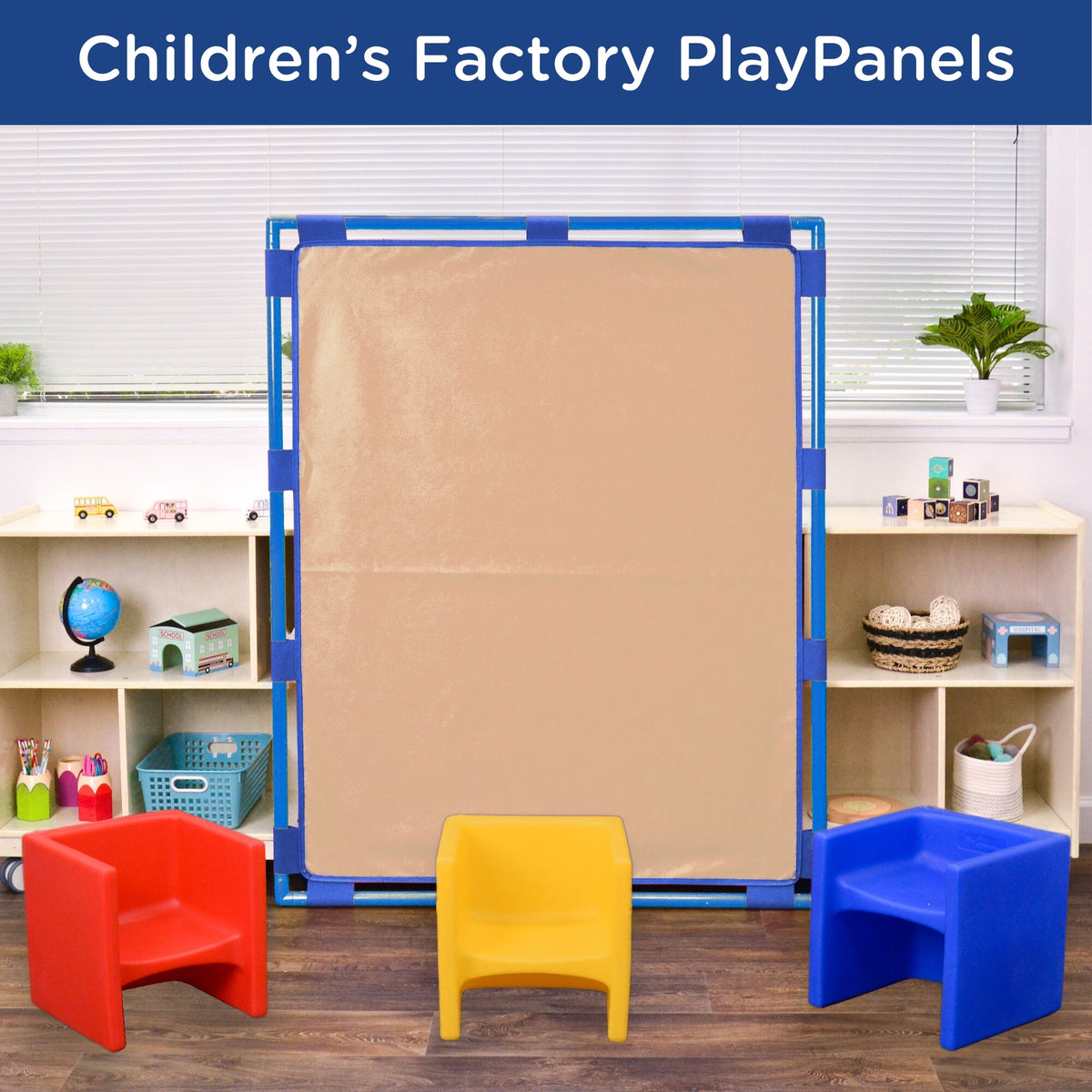 Large Rectangle Portable Classroom Room Divider Panel, view 8