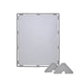 Large Rectangle Portable Classroom Room Divider Panel, Fog Blue / Single / With Support Feet