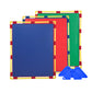 Large Rectangle Portable Classroom Room Divider Panel, Rainbow / Set of 3 / Complete Set