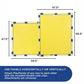 Large Rainbow Classroom Room Divider Set, 8 Panels, view 2