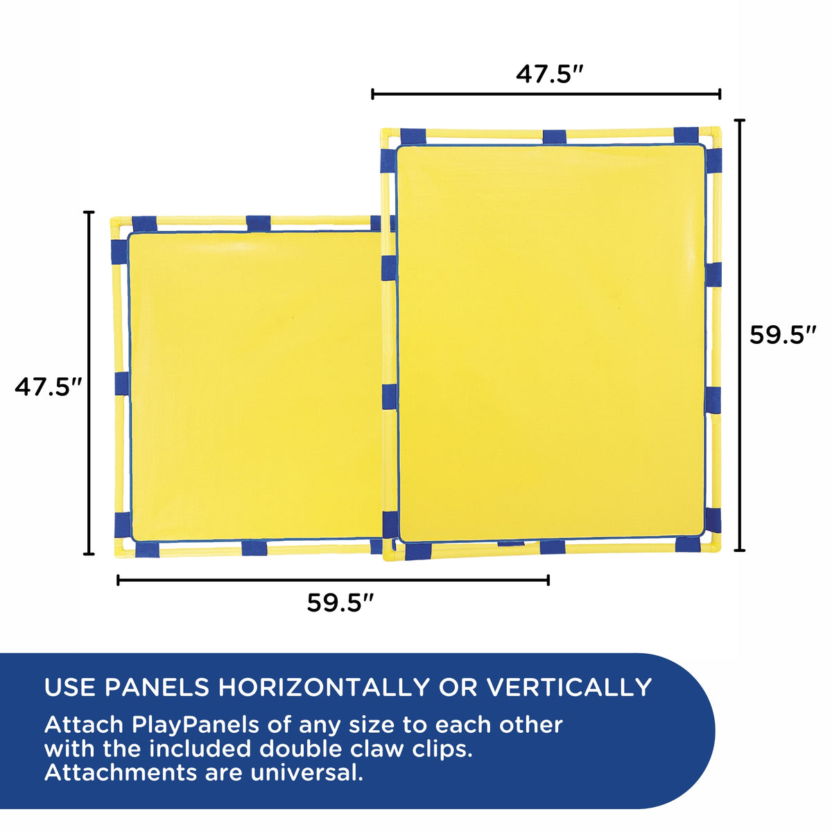 Large Rainbow Classroom Room Divider Set, 8 Panels, view 2
