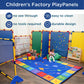 Large Rainbow Classroom Room Divider Set, 8 Panels, view 4