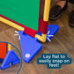 Large Rainbow Classroom Room Divider Set, 8 Panels, view 5