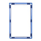 Rectangle Portable Classroom Room Divider Panel, Clear / Single / Panel Only