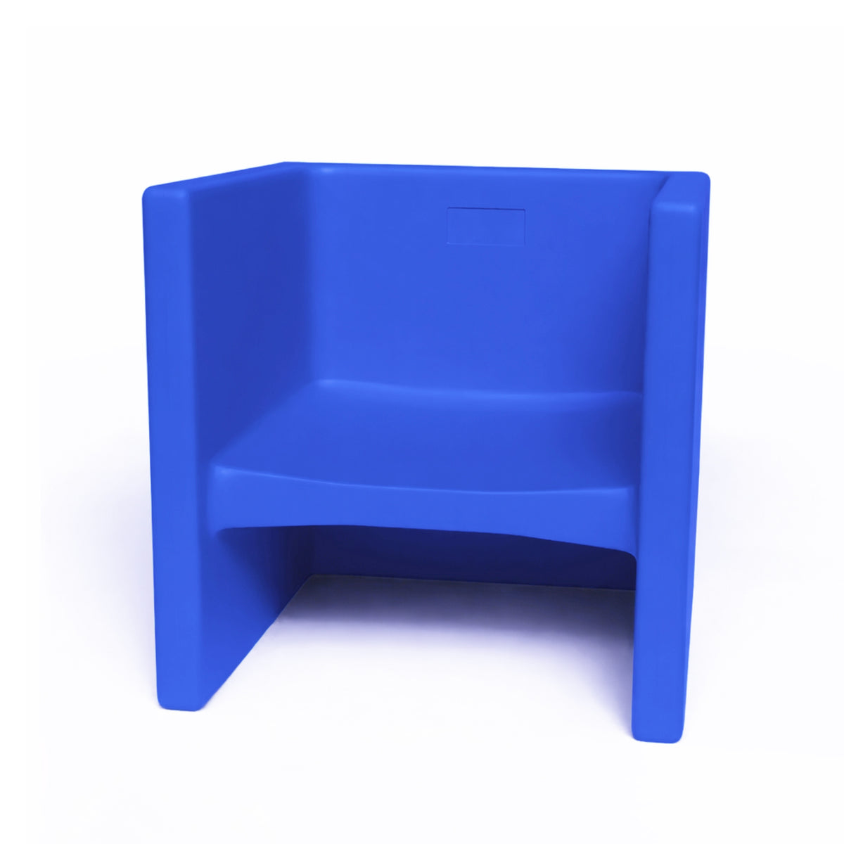 3-in-1 Cube Chair and Table for Toddlers, Blue / Single