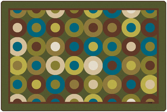 Calming Circles Classroom Rug