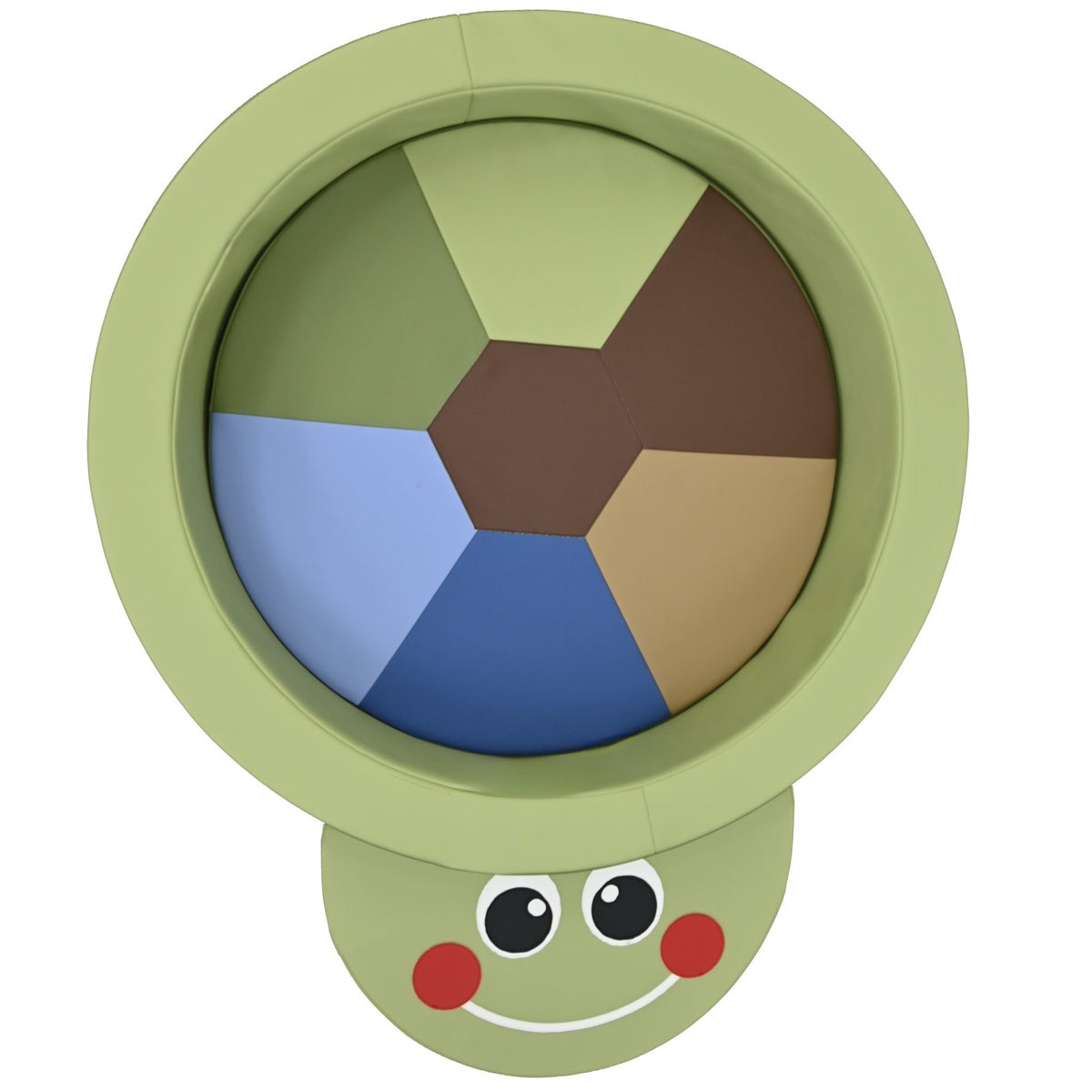 Turtle Soft Play Ring for Toddlers with 2" Mat