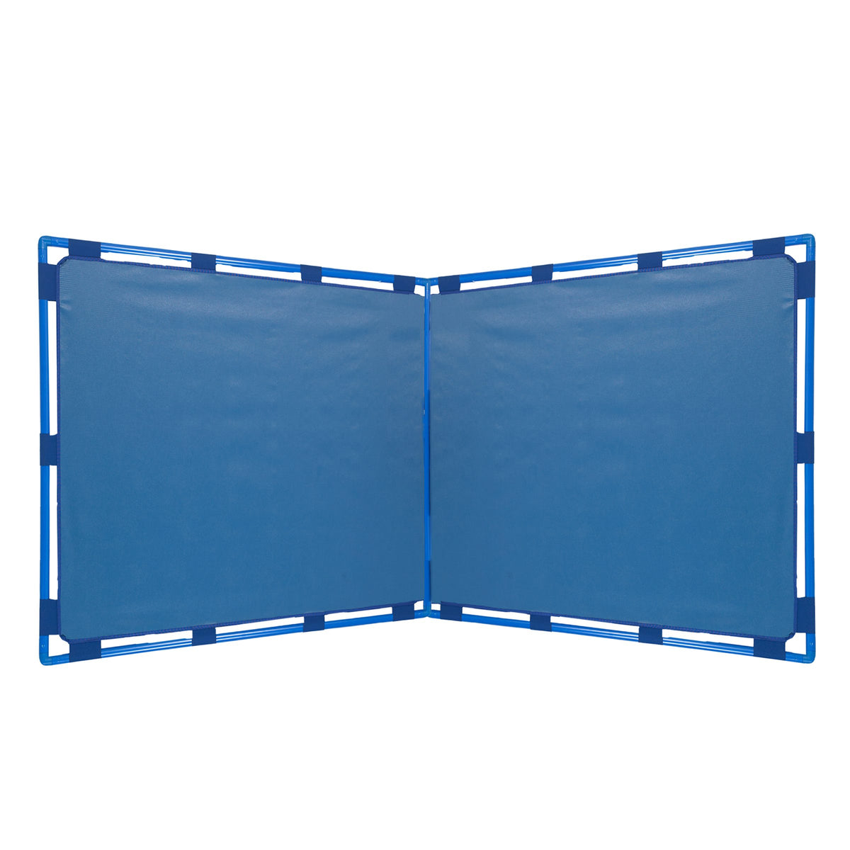 PlayPanels Large Right Angle Freestanding Classroom Divider Panel – Deep Water Blue
