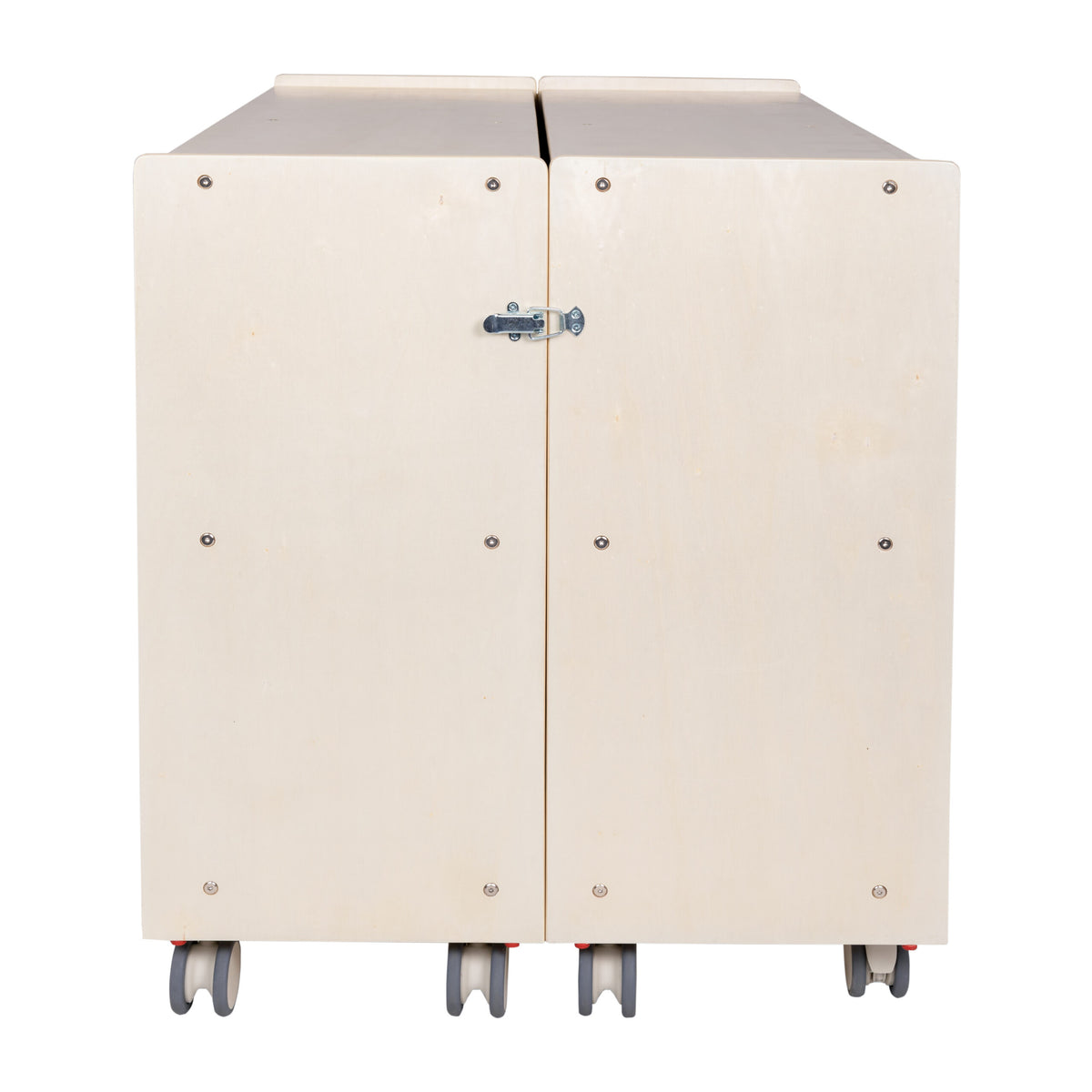 Mobile 30" H 2-Shelf Fold-and-Lock Storage Unit, view 9