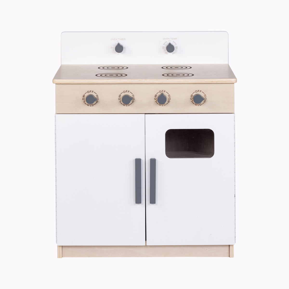 3-Piece Wooden Play Kitchen Set, view 4