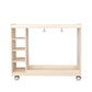 Mobile Dress-Up Storage Unit with Mirrors, view 2