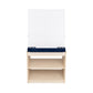Mobile Double-Sided 2-Station Art Easel with Shelves, view 2