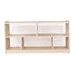 Mobile 24" H Toddler Storage Shelf with Clear Back, view 4