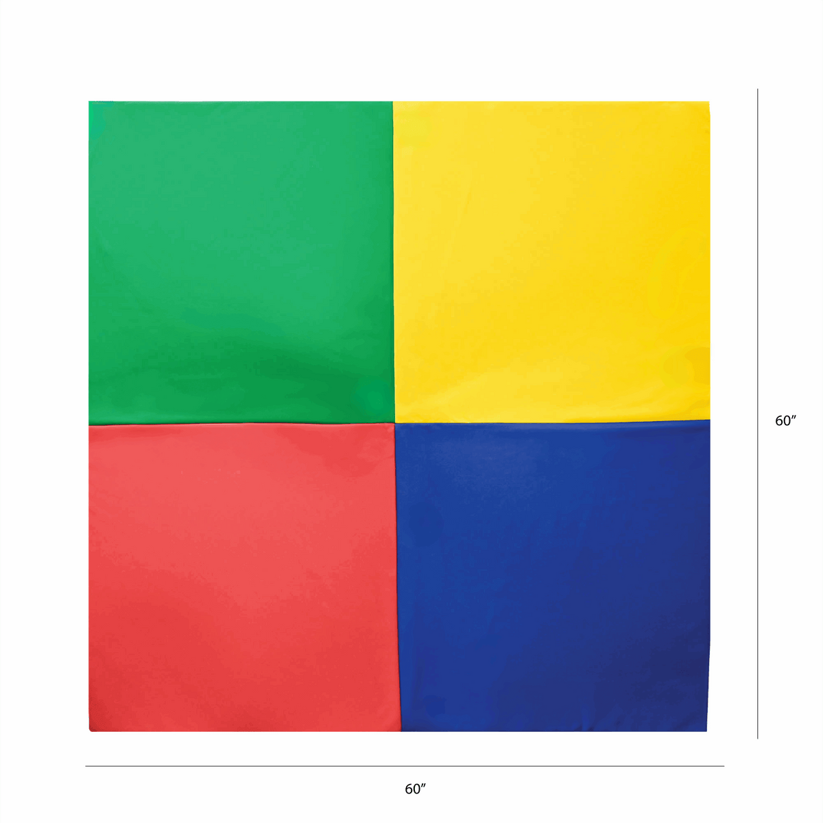 Reversible Four Square Activity Mat, 5' x 5', view 7